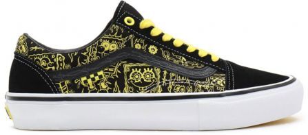 Vans BOTY VANS Skate Old Skool (SPONGEBOB) - černá - US11