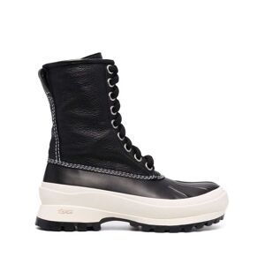 Jil Sander Stiefel mit Kontrastnähten - Schwarz 40/41/42/43 Male