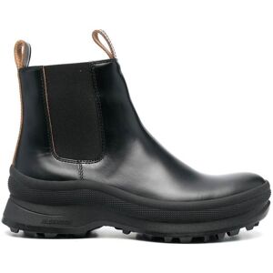 Jil Sander Klassische Chelsea-Boots - Schwarz 44/40/41/42/43/45/39 Male