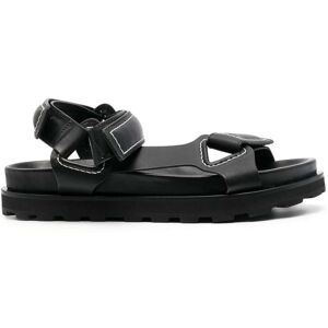 Jil Sander Sandalen mit Riemendetail - Schwarz 43 Male