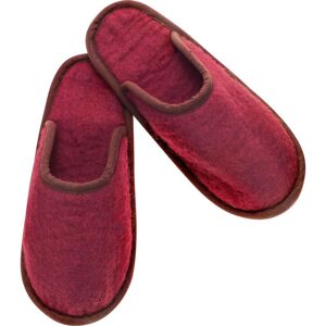 GLOREX GMBH Glorex Filz-Pantoffel rot Größe l ( 43-44 ) Textiles Gestalten