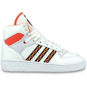 Adidas - Rivalry Hi Halloween - Sneaker - weiss / orange - Herren - Size: 43 1/3