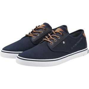 TOM TAILOR Herren Sneaker, blau, Uni, Gr. 44