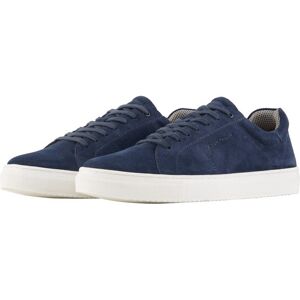 TOM TAILOR Herren Sneaker mit Leder, blau, Uni, Gr. 43