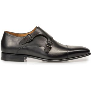 Floris van Bommel Gira 01.01, Monk, Monkstrap Schuh, Handgefertigt  Schwarz male