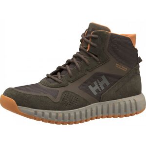 Helly Hansen Monashee Ullr HT Braun / Grün, Herren Freizeitschuhe, Größe EU 48 - Farbe Espresso - Marmelade - Aluminium