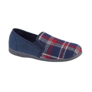 Sleepers Schläfer Herren Jim Checked Velours Slippers