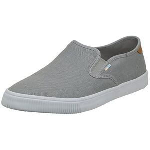 TOMS BAJA Slipper Canvas Herren, Grau, 47.5 EU