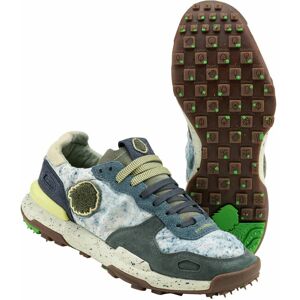 Mey & Edlich Satorisan S.L Herren Sneakerschuh Blau gemustert 40, 41, 42, 43, 44, 45, 46, 47