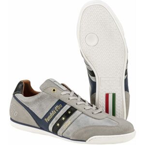 Pantofola Herren Retro-Sneaker Vasto Leder grau 41, 42, 43, 44, 45, 46, 47