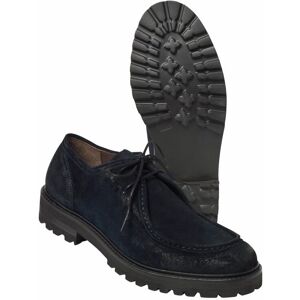 Mey & Edlich Herren Derby Schuh Blau einfarbig 40, 41, 42, 43, 44, 45, 46