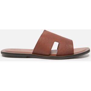 Dune London Men's Incense Leather Slide Sandals - UK 12