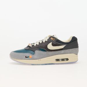 Nike x Kasina Air Max 1 SP Particle Grey/ Dark Teal Green-Iron Grey - male - Size: 39