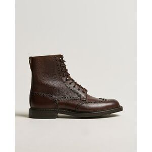 Crockett & Jones Islay Boot Dark Brown Grained Calf