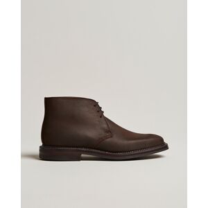 Crockett & Jones Molton Chukka Dk Brown Rough-Out Suede