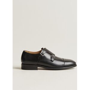 Myrqvist Ålsten Double Monkstrap Black Calf