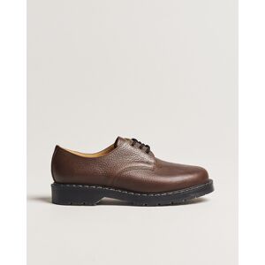 Solovair 3 Eye Gibson Shoe Brown Grain