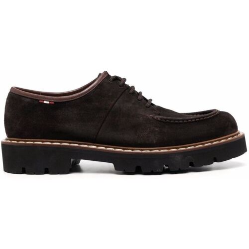 Bally Oxford-Schuhe mit Profilsohle – Braun 11/10.5 Male