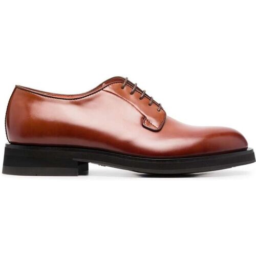 Santoni Klassische Oxford-Schuhe – Braun 10 Male