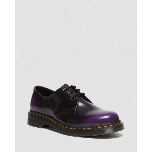 Dr. Martens Herren Leder 1461 Rub Off Vegan Gloss Oxford Schuhe in Schwarz/Violett, GrÃ¶ÃŸe: 43