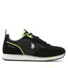Sneakers U.S. Polo Assn. Ethan ETHAN001 BLK 42 male
