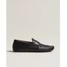 Tod's Gommino Carshoe Black Calf