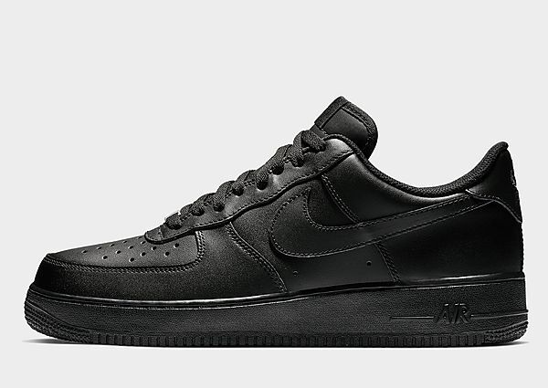 Nike Nike Air Force 1 '07 Men's Shoe - Herren, BLACK - male - Size: 41