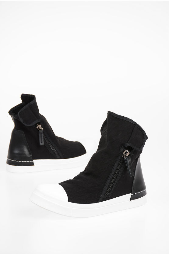 Cinzia Araia fabric high-top sneakers Größe 45