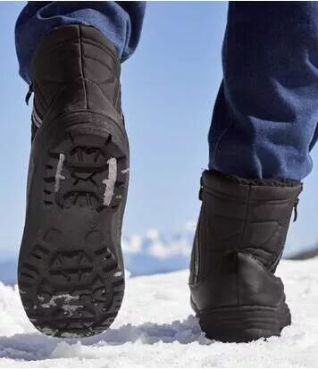 Atlas for Men Schneestiefel mit Teddyfutter