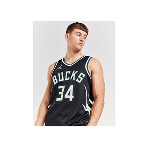 Jordan NBA Milwaukee Bucks Antetokounmpo #34 Jersey, Black