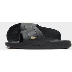 Lacoste Serve Pin Slides, Black