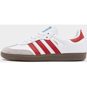 adidas Originals Samba OG, White / Better Scarlet / Gum 5