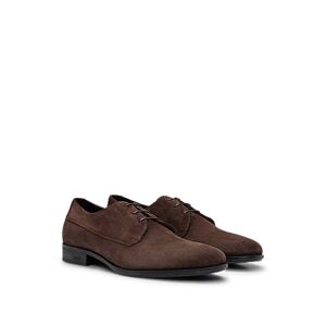 Boss Suede Derby shoes with removable padded insole
