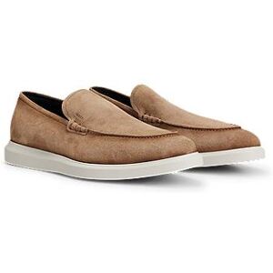 Boss Suede loafers with lightweight outsole