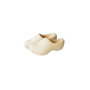 Gevavi Herren Holländische Holzschuhe, Holzpantinen V.v. Clogs, Beige Natur Wit Geschuurd 74, 41 EU XX-Schmal