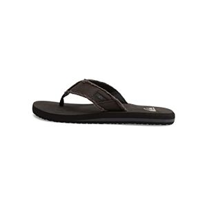 Quiksilver Men's Monkey Abyss Toe Separator Sandals for Men (Monkey Abyss Sandals For Men) Black Black Brown Xkkc, size: 39 eu