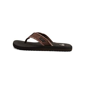 Quiksilver Monkey Abyss, Men's Flip Flop, Brown (Sole: Black / Upper: Brown), 10 UK (44EU)