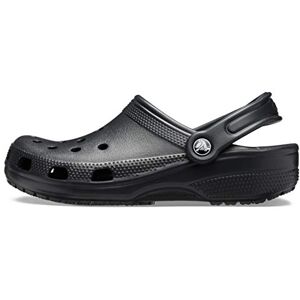 Crocs Unisex Classic Clog, Black, 46/47 EU