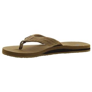 Quiksilver Men's Carver Suede Sandals, Brown (Tan-Solid Tkd0), 47 EU