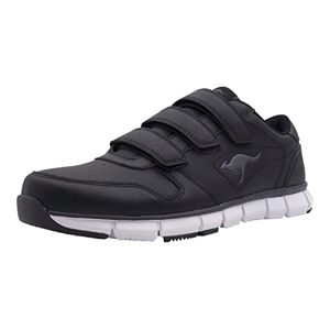 KangaROOS Unisex-Erwachsene K-BlueRun 700 V B Sneaker, Black/Dark Grey 0522, 44 EU