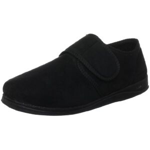 Padders Charles, Herren Herren Slipper ,schwarz, 11