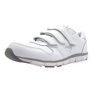 KangaROOS Unisex-Erwachsene K-BlueRun 700 V B Sneaker, White/Silver 0002, 38 EU