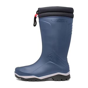 Dunlop Blizzard Rain Boots (Blizzard) Blue Blue Grey Black, size: 44 EU