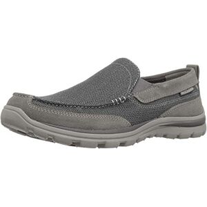 Skechers Men's Superior Milford Low-Top Trainer, Gray Grau (CCGY), 44 EU