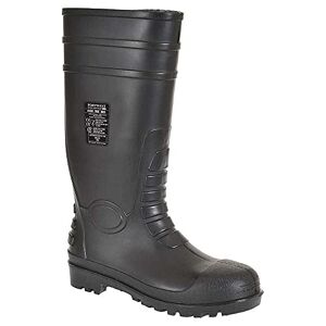Portwest Mens Steelite Total Wellington S5 Safety Shoes FW95 Black 8 UK, 42 EU