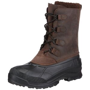 Kamik ALBORG Men's Warmly Lined Snow Boots, Brown (GAU_GAUCHO BROWN), 46 EU (13 US)