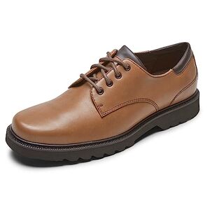 Rockport Men Northfield Leather Lace Up Shoes, Brown (Dark Brown), 8.5 UK (42.5 EU)