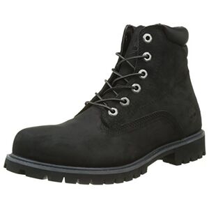Timberland Men's 15-cm Basic Alburn, Lace-Up Boots, Waterproof (6 Inch Basic Alburn Waterproof) Black nubuck, size: 45 EU