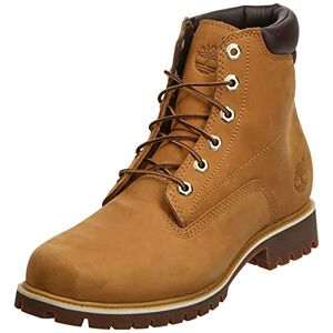 Timberland Men's 15-cm Basic Alburn, Lace-Up Boots, Waterproof (6 Inch Basic Alburn Waterproof) Yellow Wheat Nubuck, size: 42 EU