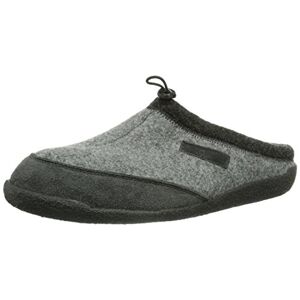 Hans Herrmann Collection Men's HHC Slippers Gray Size: 2.5